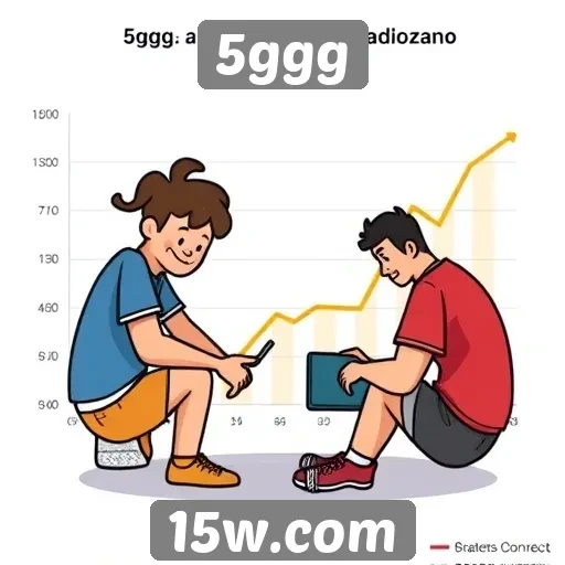 Números de acessos diários no 5ggg em crescimento